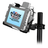 RAM Mount Itronix Duo Touch Tablet Round Pole Clamp Mount