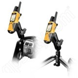 RAM Mount Rino 1xx Series on Motorcycle Brake Mount RAM Mount Rino 1xx Series on Motorcycle Brake Mount