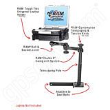 RAM Mount Dodge Vehicle Laptop Mount RAM-VB-178-SW1