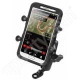 RAM Mount Universal X-Grip IV Motorcycle 9mm Angled Plate Mount
