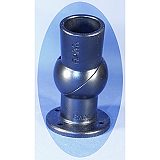 RAM Mount Plastic Hinge with Flange and Female PVC Pipe Ends
