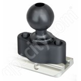 RAM Mount Plastic Track Rail Adapter C-Ball RAP-383U