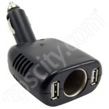 Arkon Power Inverter with DC Socket and 2 USB Ports