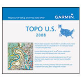 Garmin Topographic 2008 100K USA DVD Mac and Windows
