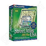 DeLorme Street Atlas Plus 2005 DVD
