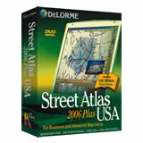 DeLorme Street Atlas Plus 2006 DVD