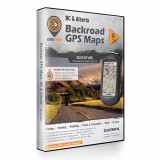Backroad GPS Maps DVD for Alberta and British Columbia