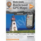 Backroad GPS Maps DVD for Atlantic Canada