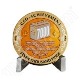 Geocaching Official 7000 Finds Geocoin Achievement Award