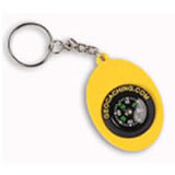 Geocaching Yellow Key Chain