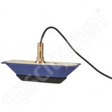 Lowrance LSS-1 Bronze Low-Profile Thru-Hull Mount 455 800 kHz Transducer