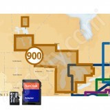 Navionics West Great Lakes Platinum Plus 900PP microSD with SD Adapter
