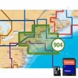 Navionics US Northeast and Canyons Platinum Plus 904PP microSD with SD Adapter