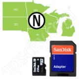 Navionics HotMaps Premium North USA Lakes microSD with SD Adapter