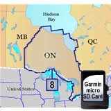Garmin TOPO Canada Ontario microSD Card