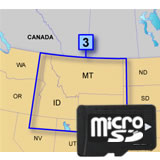 Garmin TOPO US 100K Mountain W-N microSD Card Region 3