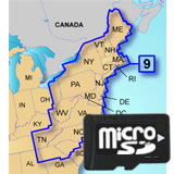Garmin TOPO US 100K Upper East Coast microSD Card Region 9 Garmin TOPO US 100K Upper East Coast microSD Card Region 9
