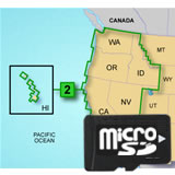 Garmin TOPO US 2008 West Coast and Hawaii microSD Card - Region 2