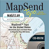 Magellan MapSend Topo CD USA