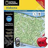 National Geographic Topo! Alabama for Mac
