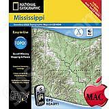 National Geographic Topo! Mississippi for Mac