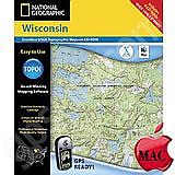 National Geographic Topo! Wisconsin for Mac