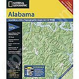 National Geographic Topo! Alabama for WINDOWS