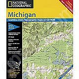 National Geographic Topo! Michigan for WINDOWS