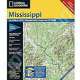 National Geographic Topo! Mississippi for WINDOWS