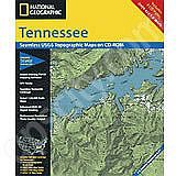National Geographic Topo! Tennessee for WINDOWS