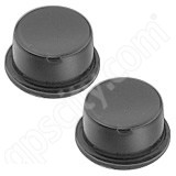 RAM Mount Mini Black Rubber Adhesive Bumper 2 Pack