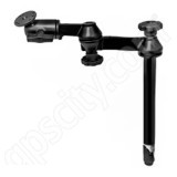 RAM Mount Tele-Pole 12 inch Male Tube with Dual Swing and Plate RAM-VP-SW1-12