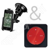 Dual Apple iPod Touch Suction Cup Mount with XGPS Receiver