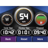 Click for larger view of the Garmin Zumo 550 Screen Shot 1
