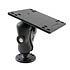 RAM Mount Aluminum VESA Plate on Short Arm Round Screw Down Base Mount