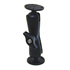 RAM Mount Aluminum 1.5'' Ball 2x 2.5'' dia Base with 4.63'' C Arm and Metal Arm Nut