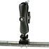 RAM Mount Aluminum Trimble Double All Size Zinc U-Bolt Mount 1.5 inch Ball