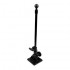 RAM Mount Aluminum Ratchet Base with 0.5 inch NPT Thread and 1.5 inch Ball