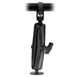 RAM Mount Round Plate Long Multi Strap Base Mount 1.5 Ball