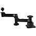 RAM Mount Horizontal Base Dual Swing Arm with 1.5 inch Ball End