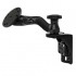 RAM Mount Aluminum Vertical Base Bent Swing Arm Mount with 2.5'' dia Plate