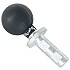 RAM Mount Aluminum 1.5'' Ball on 1 inch Long Post with 0.63'' Diameter