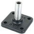 RAM Mount Aluminum Square Base Plate with 0.5'' Post