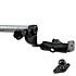 RAM Mount Aluminum Yoke Clamp Base with Dual Diamond Plate Mount