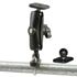 RAM Mount Aluminum Diamond Plate on Motorcycle U-Bolt and Extra Diamond Plate