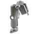 NPI RAM Diamond Plate Mount with Belt Button Clip
