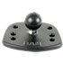 RAM Mount Humminbird Piranha Plate with 1 inch Ball