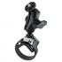 RAM Mount Aluminum Strap Rail Base Short Arm and 0.25-20 Camera Thread B-Ball