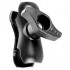 RAM Mount Aluminum 2.25'' Ball Long Double Socket Short Size Arm with Jam Nut