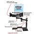 RAM Mount Vehicle Laptop No Riser Mount Dual Swing Arm for Ford F150